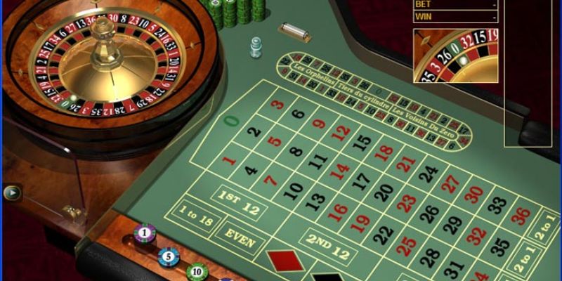 Phiên bản Roulette xuất hiện thường xuyên